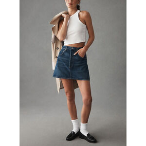 Citizens Of Humanity 'Denim' Blue Mini Skirt Size 28